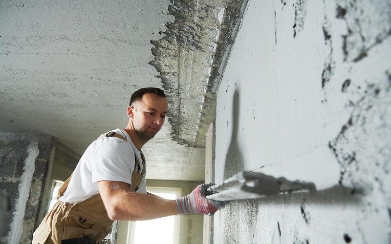 plastering your house