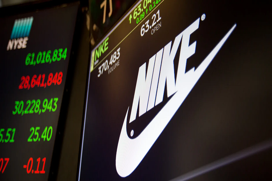 Nike share price